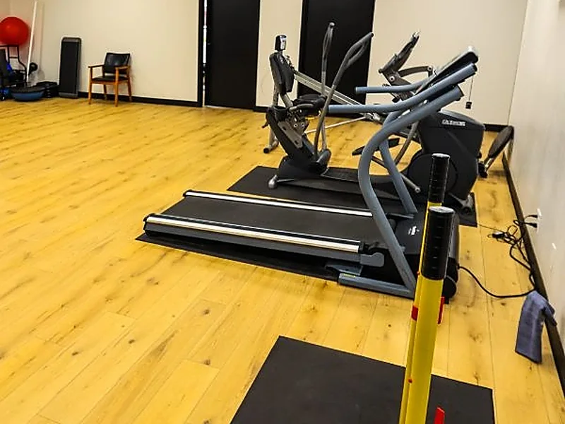 The treatment and training floor at our Midland clinic
