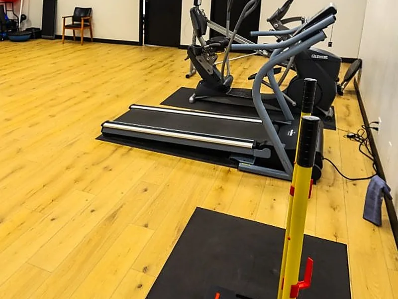 The treatment and training floor at our Midland clinic